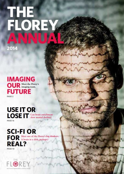 The Florey Annual Report 2014 cover