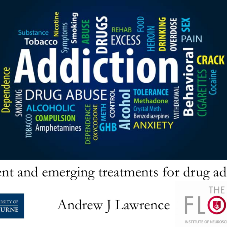 Latest Florey public lecture on addiction neuroscience now available to view