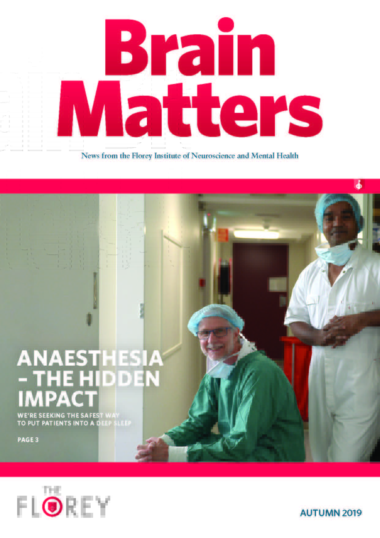 Cover image of Brain Matters Autumn 2019