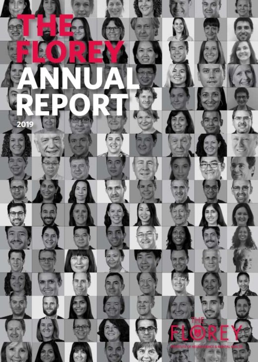 The Florey Annual Report 2019 cover