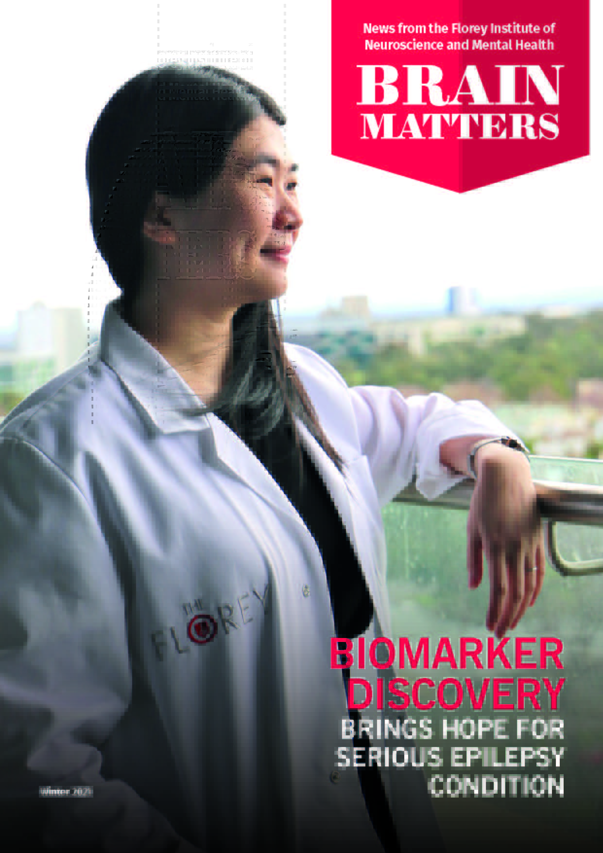Cover image of Brain Matters Winter 2021