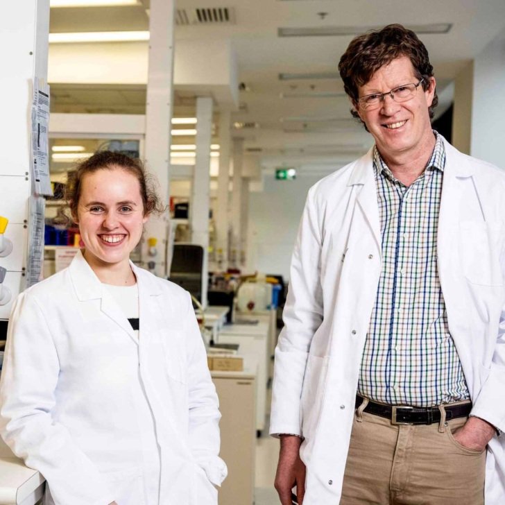 Dr Lauren Bleakley and Professor Chris Reid. Photo courtesy of Nicole Cleary, News Corp