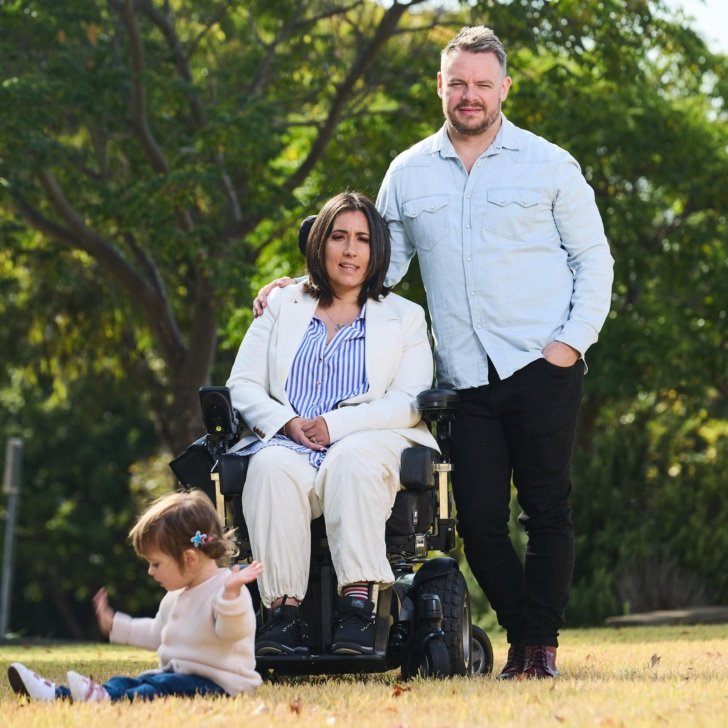 Brianna Magdalani and her family