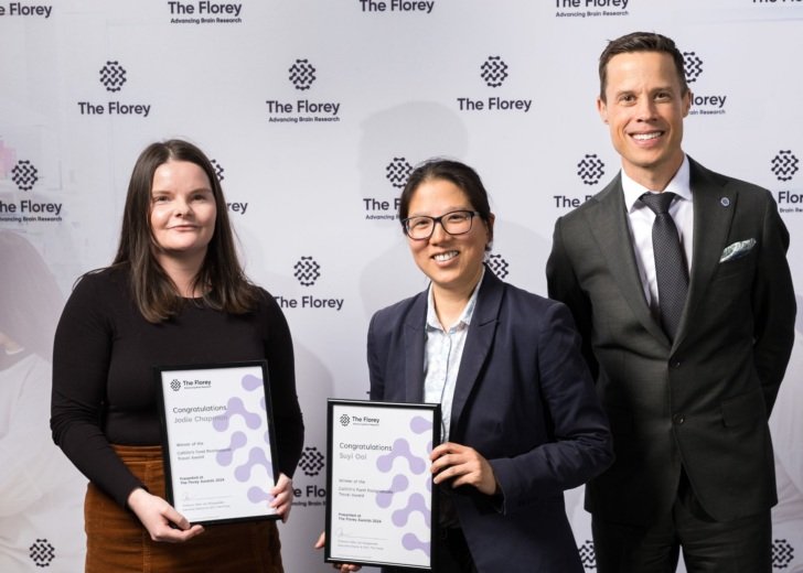 Jodie Chapman and Suyi Ooi 2024 Florey Awards