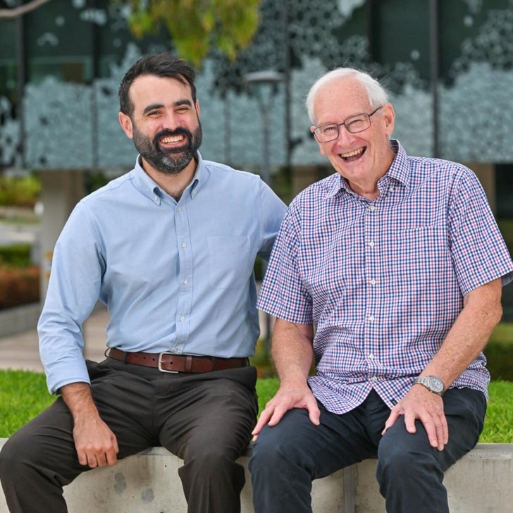 Dr Jackson Harvey and Mr Mike Lugg