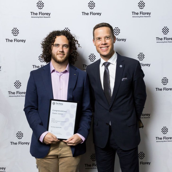 Florey Postgraduate Award – 2nd year talk Winner Owen Jones