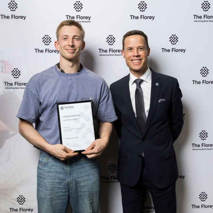 Florey Postgraduate Award – 2nd year talk Runner Up Luc Marsden