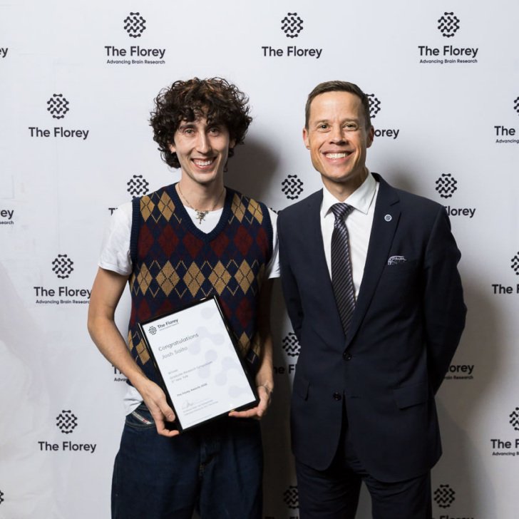 Florey Postgraduate Award – 3rd year talk Winner Joshua Saito