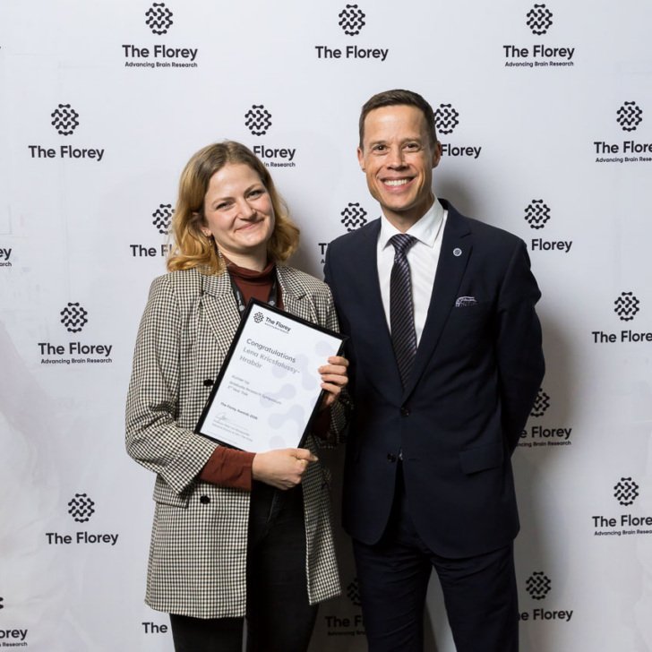 Florey Postgraduate Award – 3rd year talk Runner Up Lena Kricsfalussy-Hrabár